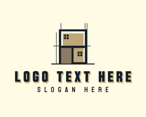 Building - Architecture Home Structure logo design