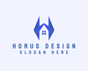 Realty House Builder logo design