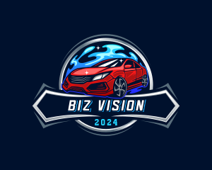 Auto Transportation Car logo design