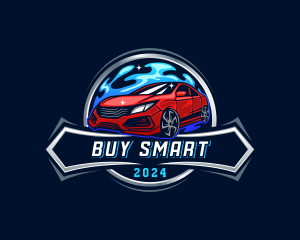 Auto Transportation Car logo design