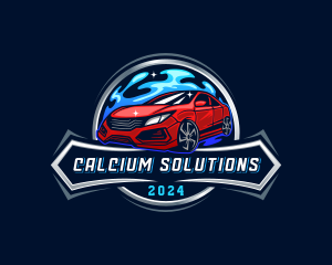 Auto Transportation Car logo design