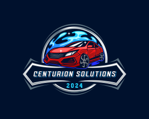 Auto Transportation Car logo design