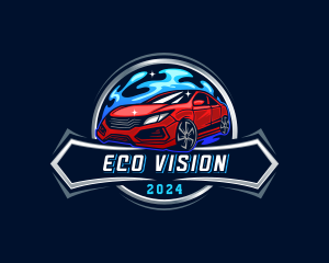 Auto Transportation Car logo design