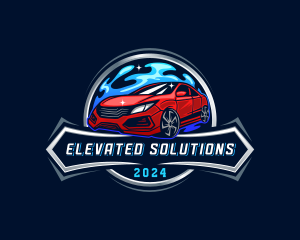 Auto Transportation Car logo design