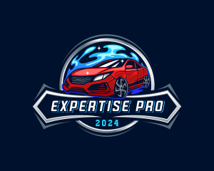 Auto Transportation Car logo design