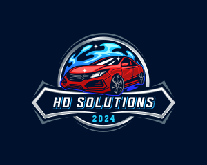 Auto Transportation Car logo design