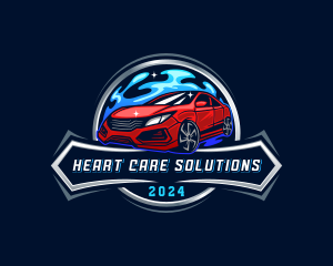 Auto Transportation Car logo design