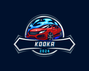 Auto Transportation Car logo design