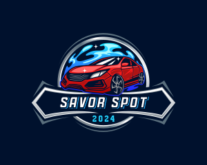 Auto Transportation Car logo design