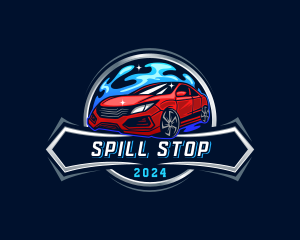 Auto Transportation Car logo design