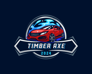 Auto Transportation Car logo design