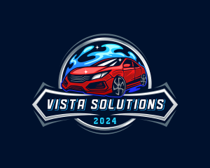 Auto Transportation Car logo design