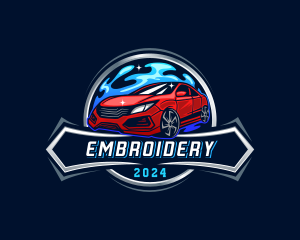 Auto Transportation Car logo design