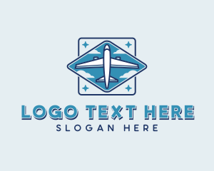 Shipping - Jet Plane Forwarding logo design