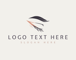 Elegant - Natural Eyelashes Salon logo design