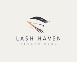 Natural Eyelashes Salon logo design