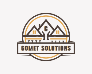 Hammer Roof Renovation logo design