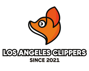 Pet Care - Cute Orange Fox logo design
