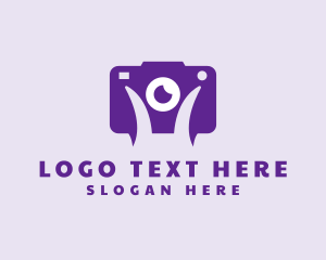 Picture - Journalist Photographer Camera logo design