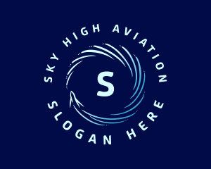 Aviation - Aviation Airplane Logistics logo design