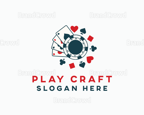 Poker Card Token Casino Logo