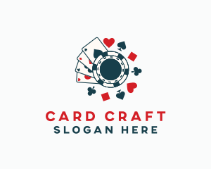 Card - Poker Card Token Casino logo design