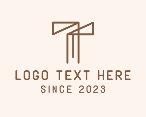 Architecture - Architecture Letter T logo design
