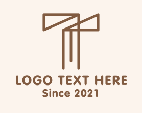 Architecture - Architecture Letter T logo design