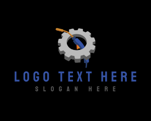 Industrial Welding Gear Logo