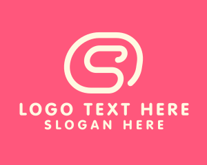 Beauty Shop - Swirly Letter S logo design