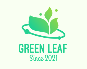 Green Leaf Eco Agritech logo design