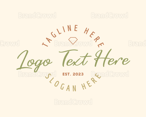 Boutique Jewelry Business Logo
