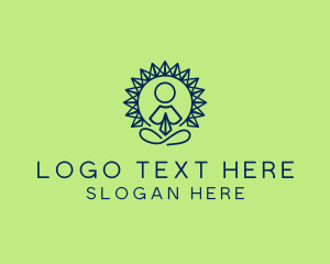 Yogi - Zen Yoga Wellness logo design