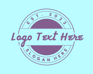 Cute - Retro Circle Company logo design