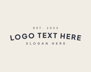 Typographic - Professional Generic Business logo design