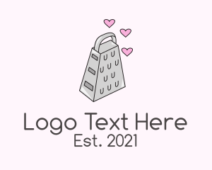 Grater - Cute Cheese Grater logo design