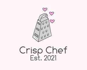 Cute Cheese Grater  logo design