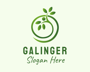 Seedling Plant Organic Garden  Logo