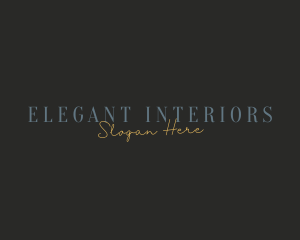 Elegant Stylish Company logo design