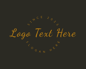 Luxury - Elegant Boutique Business logo design