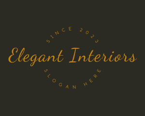 Elegant Boutique Business logo design