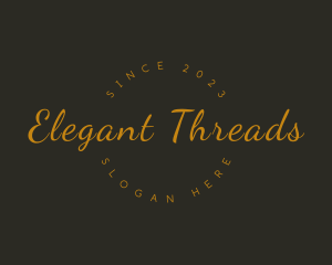 Elegant Boutique Business logo design