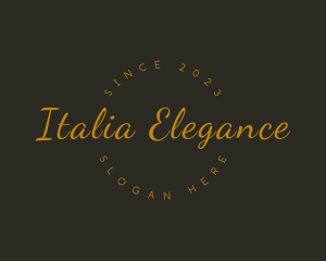 Elegant Boutique Business logo design