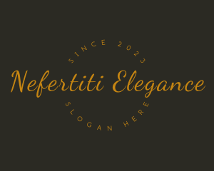 Elegant Boutique Business logo design