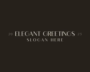 Elegant Stylist Business logo design