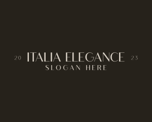 Elegant Stylist Business logo design