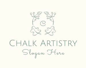 Leaf Foliage Decoration logo design