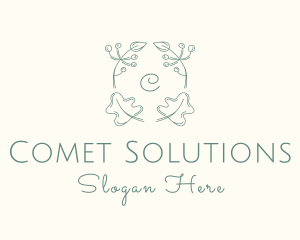 Leaf Foliage Decoration logo design