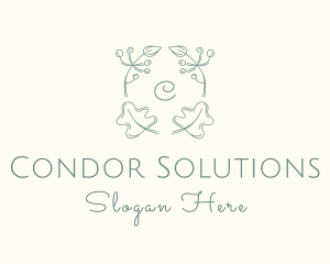 Leaf Foliage Decoration logo design