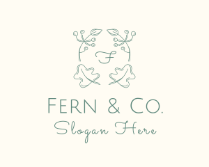 Leaf Foliage Decoration logo design